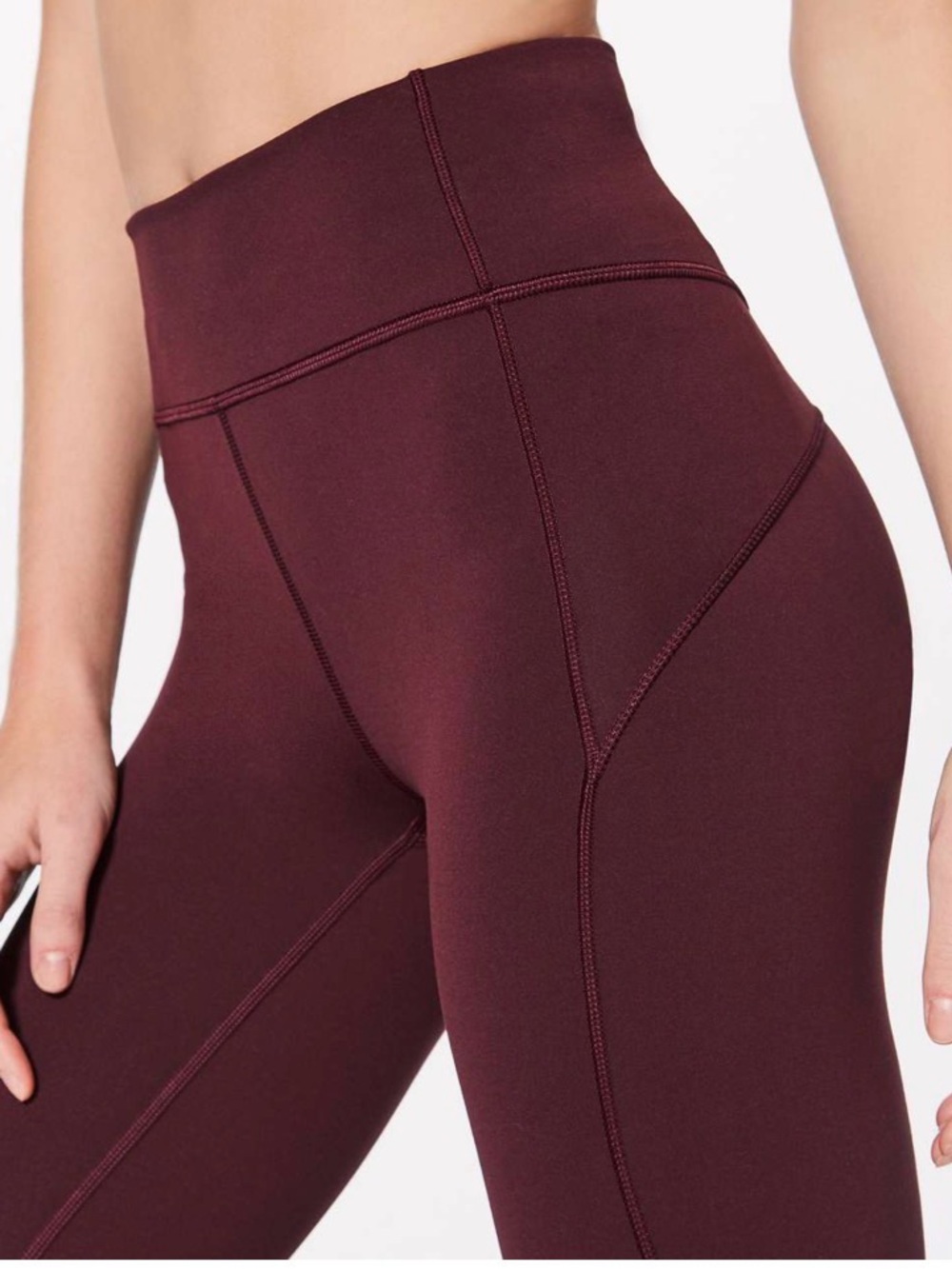Lululemon In Movement leggings *Everlux 25" size 6
